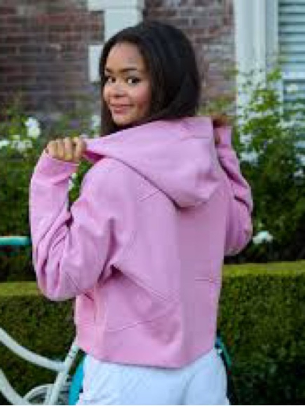 lululemon athletica Pink Scuba Hooded Sweatshirt